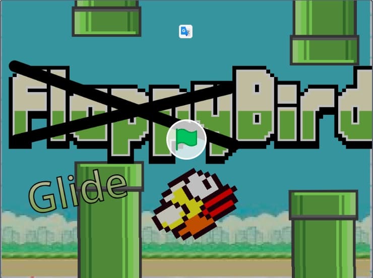 Glide Bird (based on flappy bird)